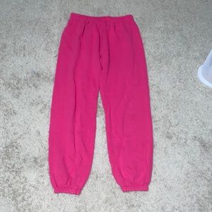 Hot pink Sweats
